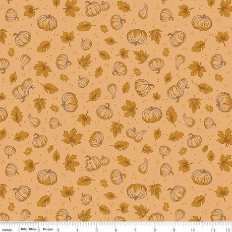 Cozy Autumn Pumpkins Daisy
