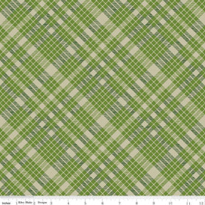 Cozy Autumn Plaid Olive