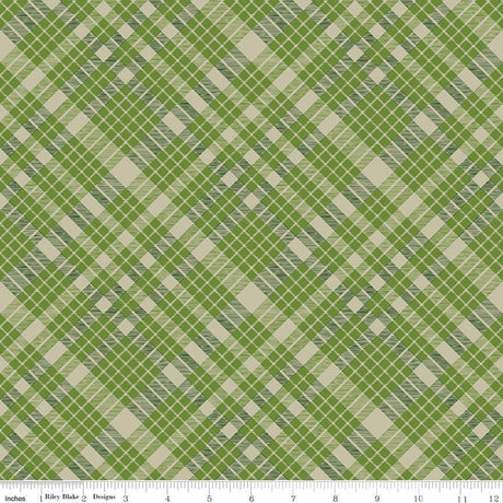 Cozy Autumn Plaid Olive