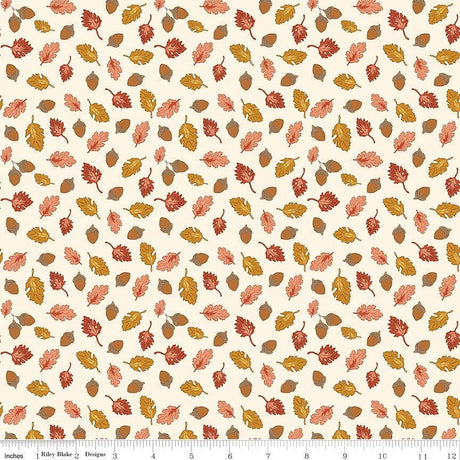 Cozy Autumn Acorns & Oak Leaves Putty