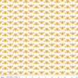 a repeating pattern of yellow butterflies on a white background.