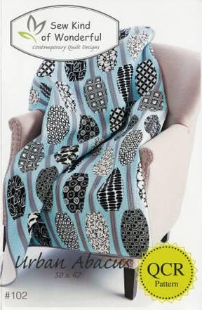 Urban Abacus by Sew Kind of Wonderful sewing pattern SKW102 50in x 67in