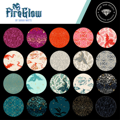 a collection of 16 circular patterns, each with a unique design and color scheme, arranged in a grid format.