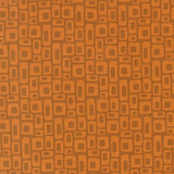 a repeating pattern of brown squares and rectangles, creating a textured and visually interesting design.