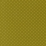 a repeating pattern of small white stars on a green background.