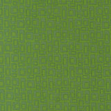 a repeating pattern of green squares and rectangles, creating a visually striking and geometric design.