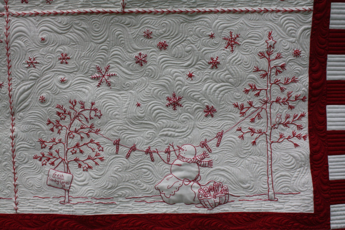 Winter Wonderland Quilt Pattern CH408 from Crabapple Hill Studio, by Meg Hawkey