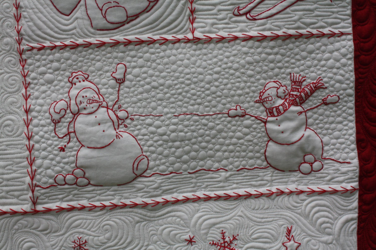 Winter Wonderland Quilt Pattern CH408 from Crabapple Hill Studio, by Meg Hawkey