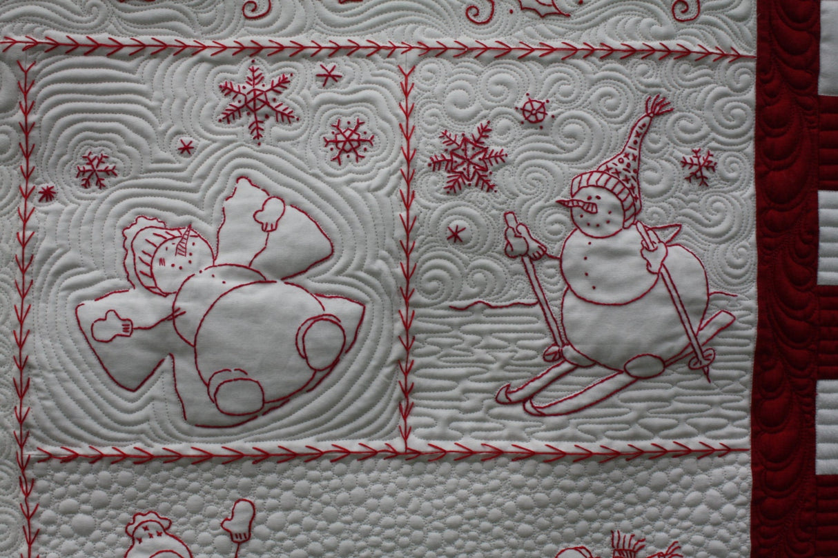 Winter Wonderland Quilt Pattern CH408 from Crabapple Hill Studio, by Meg Hawkey