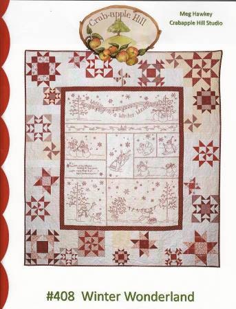 Winter Wonderland Quilt Pattern CH408 from Crabapple Hill Studio, by Meg Hawkey