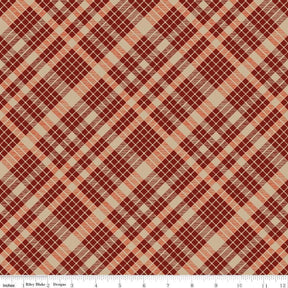 Cozy Autumn Plaid Mahogany