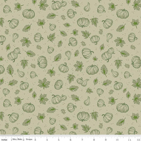 Cozy Autumn Pumpkins Meadow