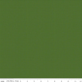 Cozy Autumn Houndstooth Olive