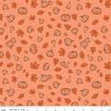 Cozy Autumn Pumpkins Melon
