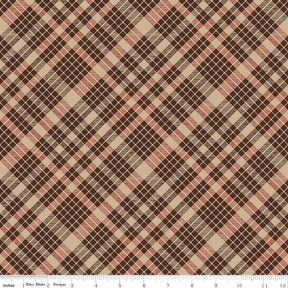 Cozy Autumn Plaid Brown