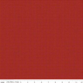 Cozy Autumn Houndstooth Rusty