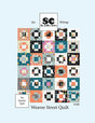 Weaver Street Quilt Printed Pattern Only - Finished Size 60 x 72 TSC-109 From Smitten Chicken By Jen Belnap Fat Quarter friendly pattern
