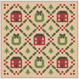 Home for the Holidays Quilt Pattern SIH119 by Stacy Iest Hsu 80" x 80" Printed Pattern Only