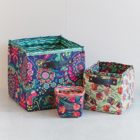 Bloomwood Simple Storage Cubes Paper Pattern LST124 - Printed pattern includes instructions for 3 sizes