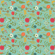 First Blooms Pressed Flowers Glacier Yardage C16321-GLACIER by Heather Peterson for Riley Blake Designs Sold in 1/2 Yard Increments