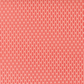 a repeating pattern of red and white stripes, with small white stars scattered throughout the design.