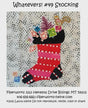 Whatevers! #49 Stocking pattern by Laura Heine Pattern makes collage quilt that measures 8 x 8