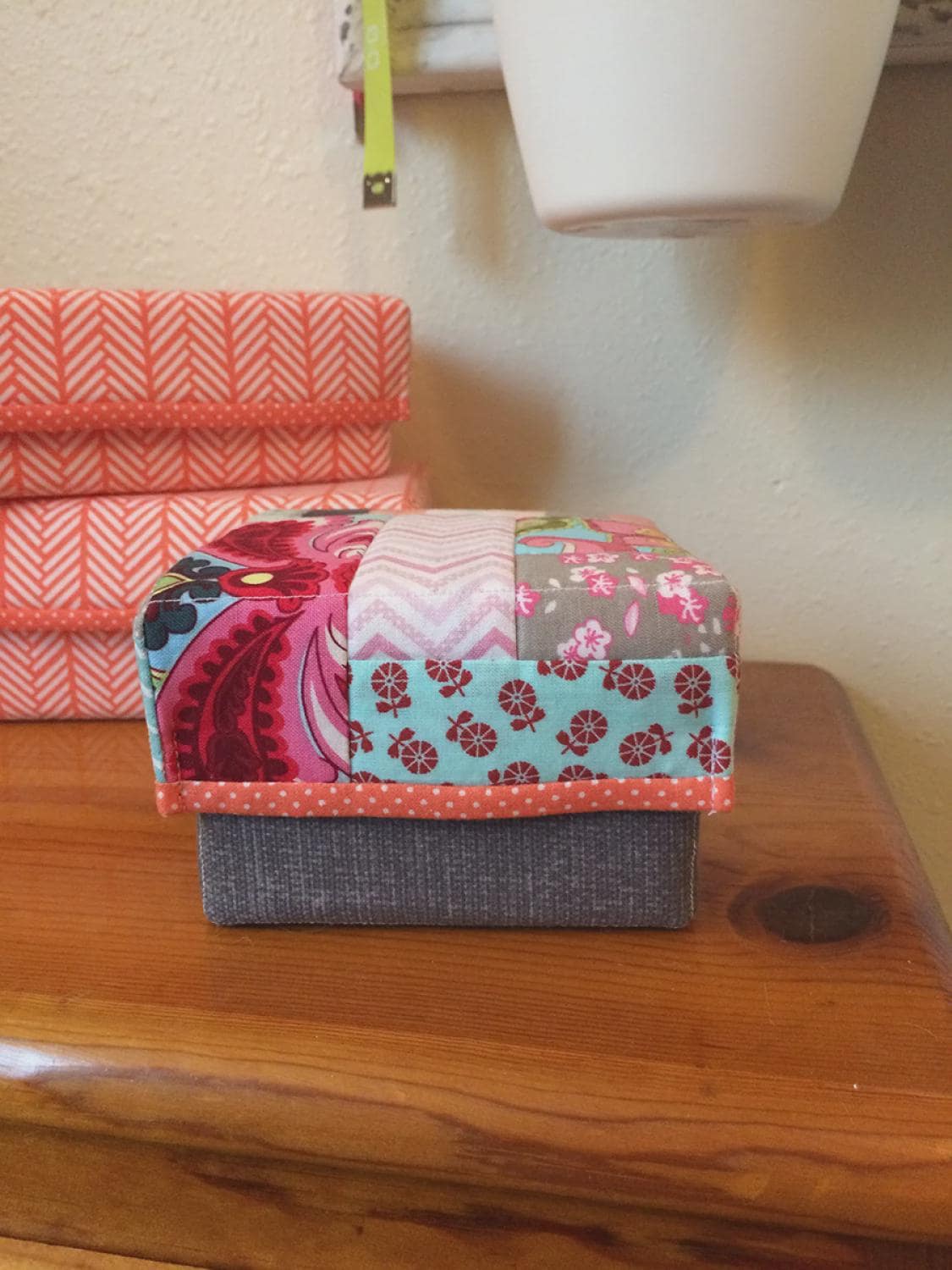 Cozy Nesting Boxes Printed Pattern Only CND126 From Cozy Nest Design By Sarah Gido, Multi size box pattern