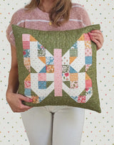 Wild Honey Mini Charmed Pillow Kit by Lella Boutique Green Background