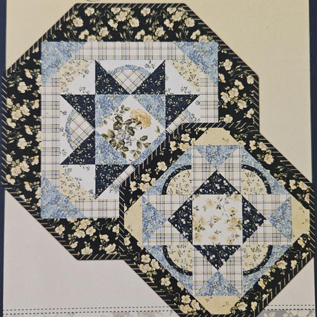 Rosie O' Doiley Octagon Table Topper Quilt Pattern by Sonja Lea Designs SLDIII-MSG Multiple sizes Printed Pattern Only