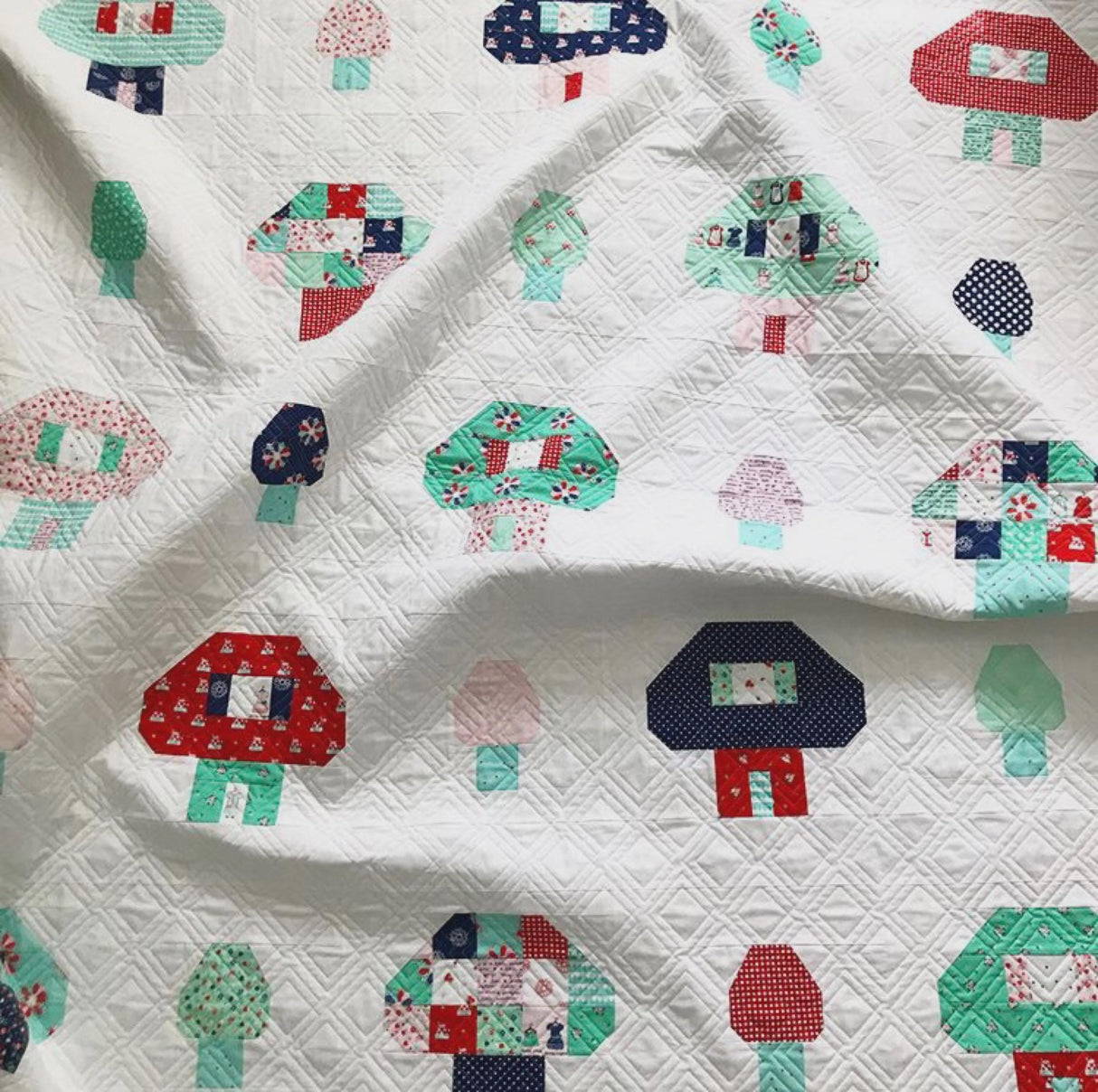 A Nice Place to Live Quilt Pattern by Tasha Noel TN508, Finished Size 66" x 70" Paper Pattern Only