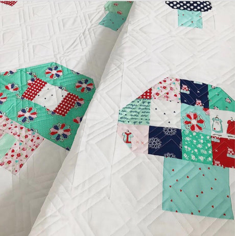 A Nice Place to Live Quilt Pattern by Tasha Noel TN508, Finished Size 66" x 70" Paper Pattern Only