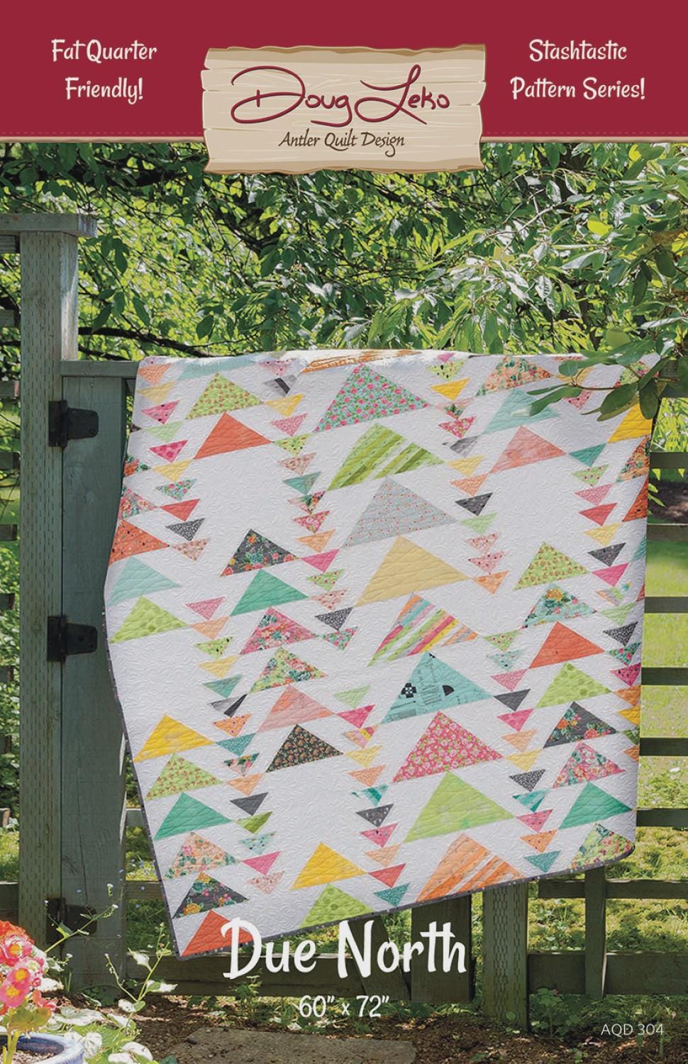 Due north Quilt Pattern AQD 304 by Antler Quilt Design Printed Pattern Only