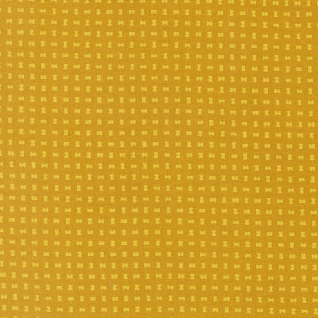 The image is a repeating pattern of small yellow squares arranged in a grid-like fashion.