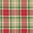a repeating pattern of red and green plaid squares, creating a visually appealing and textured design.