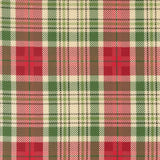 a repeating pattern of red and green plaid squares, creating a visually appealing and textured design.