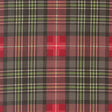 a repeating pattern of a plaid design with a mix of red, green, and gray colors. The pattern consists of a grid-like arrangement of squares and rectangles, creating a visually striking and intricate design.