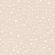 a repeating pattern of white stars on a beige background.