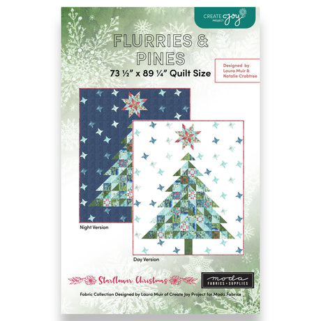 Flurries & Pines Quilt Pattern CJP2009 by Laura Muir for Create Joy Project