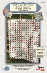 North by Northwest Printed Pattern Only QR112 From the Quilt Room by Pam & Nicky Lintott 68" x 68"