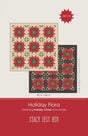 Holiday Flora Quilt Pattern SIH118 by Stacy Iest Hsu 62.25" x 62.25" Printed Pattern Only