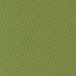 a repeating pattern of green diamonds with red dots, creating a visually striking and geometric design.