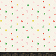 The image is a pattern of various shapes and symbols, including stars, snowflakes, and candy canes, arranged in a repeating design.