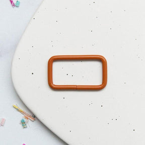 1.5" Rectangle Ring Carmel SSCH79 by Stitch Supply Co Bag Hardware