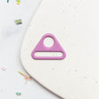 1.5" Triangle Ring Plum SSCH100 by Stitch Supply Co Bag hardware