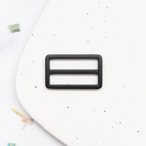 1.5" Tri Glide Buckle Matte Black SSCH18 by Stitch Supply Co Bag Hardware