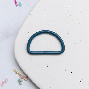 1.5" D Ring Teal SSCH37 by Stitch Supply Co Bag Hardware