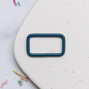 1.5" Rectangle Ring Teal SSCH39 by Stitch Supply Co Bag Hardware