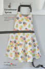 Farmhouse Apron Pattern From Cabbage Rose by Barbara Brandeburg Patterns 204-FARM Paper Pattern only