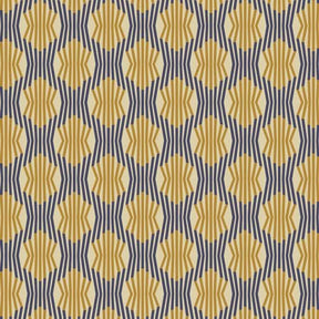 Athena Acropolis Columns Gilt by Angela Walters for Art Gallery ATH-143 Sold in 1/2 Yard Increments
