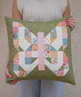 Wild Honey Mini Charmed Pillow Kit by Lella Boutique Green Background